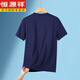 Hengyuanxiang [7A Antibacterial] Camiseta de manga corta de color rojo de verano de papá Seda de hielo 2025 Top de verano nuevo para hombres de mediana edad y ancianos 695 Pickle Green L 110-130Jin [Jin equivale a 0.5 kg]