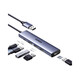 绿联（UGREEN） usb分线器 USB3.0分集线器 hub拓展坞 高速4口HUB扩展坞带供电口CM636 CM806 CM473 分线器CM219 1米USB 4口3.0集线器15922