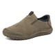 Huilijun 2025 summer footwear men's shoes for work at construction site men's labor insurance sports waterproof non-slip wear-resistant work shoes khaki 42