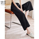 
She enjoys casual pants for women loose summer eight or nine-point straight pants temperament commuting wide-leg pants for women T144K6622
