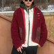 Nike (Nike) Jacke Herren Tops Frühling und Herbst Neue warme Imitation Lamm Velvet Stand Collar Fashion Sportswear Casual Jacket FZ6194-677/Rot/Jahr Limited Edition XL (180)/Vorgeschlagen 150-180jin [Jin gleich 0,5 kg]