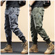 Romon American Retro Work Pants Spring and Automne NOUVEAU EN AUTOMNE MENS MEN'S PIEDS MENSULES CONSTUSTRALLES LORD LORD LONG-RÉSISTANT PANTAL MEN MEN GRY SUMME Style 679 28 (Recommandé 90-110jin [Jin est égal à 0,5 kg]))