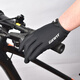 Giant Cycling Gloves for Bicycles and Motorcycles Spring, Summer, Summer and Autumn Touch Screen Full Finger Short Finger Men's and Women's Gloves Basic Long Finger Gloves Black M