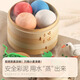 Meile Childhood flour color mud children's plasticine clay clay 12 color tool set handmade DIY non-toxic kindergarten primary school students' ultra-light tasteless baby clay toys
