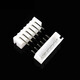 XH2.54mm socket 2p3p4p5p6p7p8p9p10p12A straight curved pin connector connector plastic shell terminal 5P 2.54mm plastic shell (50 pcs)