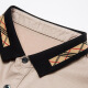 Armani Sand Seide Kurzarm T-Shirt Herren-Halbärmel-Top Sommereis. Seidenmode Polo-Hemd schwarz 1315 L 170 Empfohlen 120-140jin [Jin ist gleich 0,5 kg]