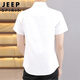 
JEEP SPIRIT Jeep Short Sleeve Shirt Men's Casual Summer Jacket Trendy Shirt Men's Thin Style Cool Business Half Sleeve