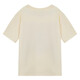 Gucci (GUCCI) 2023 new products, boys and children's letter printing round neck short-sleeved T-shirt, New Year's gift, beige 5751 beige 575114 XJEZI 9756 M 6A/6 years old/116c