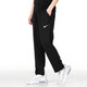 Nike (NIKE) official men's pants 25 autumn new style running fitness training sports pants fast drying breathable woven casual hoodies DM6627-010/black/woven straight XL 180 (recommended 140-160Jin [Jin equals 0.5 kg])