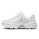 Skechers Chaussures féminines automne et hiver 2025 Nouvelles chaussures de panda en cuir épaisse semelles accordées papa chaussures blanches Sneakers décontractés non glissés 11979-WSL 35