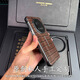
Python shell [high-end niche private customization] Huawei Mate70rs mobile phone case business pure handicraft intelligent window clam cover protective case 70rs ultra-thin anti-fall mobile phone case abdomen crocodile pattern black [skin cover leaking mark] Huawei mate 70RS extraordinary master