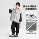 Zuoxi Boys Autumn Jacket Children's Denim Jacket 2025 New Boy's Handsome Top Spring and Autumn Style Denim Color 150