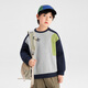 Zuoxi boys sweatshirt autumn clothes children's clothes spring and autumn style 2025 new boy fashionable top trendy new squirt 160