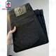 
AEMAPE Jeans Men's High Luxury Summer Fashion Hot Beaded Small Straight Slim Pants Black Feeling Everlasting Trousers Black [BBL6199] 29 Recommended 112-120Jin [Jin equals 0.5 kg]