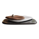 
Yalinshu AIRENYI special-shaped tea table living room Italian minimalist rotatable combination modern living room home designer creative floor-standing tea table 14070cm special-shaped rotating tea table