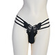 Love Ruru Sexy Men JJ Set Sexy Underwear Lace Thong Transparent Embroidery Big Boy Sexy Love Silk Temptation Pseudo-Girls Low Black (80-135Jin [Jin equals 0.5 kg]) Egg wrap