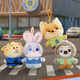 Disney Plush Toy Doll Doll Mackpack Keychain Birthday Garly Girl Zootopia Nick Fox Colgante