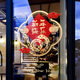 高档新年装饰窗花蛇年春节创意窗贴2025过年店铺橱窗静电玻璃贴门 ZQ2694C 超大