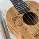 IbanezhelloKitty尤克里里女儿童小吉他初学者拨片可弹奏入门级七夕礼物 凯蒂猫尤克里里*保修两年玫瑰木 21英寸