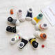 [Spring and Autumn Toddler Shoes] Soft Sole Soft Cool Baby Shoes Men and Women 1 Years Old 3 Indoor Breathable Baby Socks Shoes Insomnia in Autumn and Winter Grey Dispensing 20/21 Size (Inner Length 12.5cm)