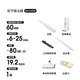 Panasonic Wireless Handheld Staubsauger Automatische Staubsammlung One-Stop Reinigung Haushalt Sterilisation Kostenlose Staubbeutel ohne Reinigung und Müllentfernung KC1 Upgrade Model SKA10W