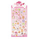 Cartoon beautiful 3d three-dimensional relief acrylic diamond gem sticker children girl cute gum sticker wholesale 3D crystal sticker random 10 pictures