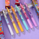Ma Baoli's new blind box pen creative cartoon cute ins high-value press neutral pen quick dry black water pen 0.5mm large capacity continuous ink signing pen elementary school student X-6342 Little Ma Baoli's blind box pen 1 whole box 24 0.5mm single