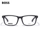 Hugo Boss Hugo Boss Lunes Frame Men's Retro Plate Black Frame Black Grasses Le cadre peut être assorti avec des objectifs de degré 1478 807