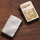 Zippo Original leichter Zippo Echtes Twill gebürstete General McArthur 75. Jubiläum in limitierter Auflage Männersammlung 75. Jubiläum Single-Player DY9902DK