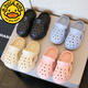 Gduck Kids Children's Slippers Boys Summer New Style Детская дырочка средние большие мальчики маленькие мальчики тапочки детские мягкие нижние туфли Black 32 -33 Внутренняя длина 21 см