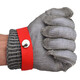 Anillo de acero Guantes anti-corte de acero inoxidable Guantes de punción y heridas anti-cortes Guantes de alambre de acero Corte de cuchillo anti-corte Corte manual de cinco dedos 316 Guantes de hierro de acero inoxidable de acero inoxidable SN6627 Small S (para mujeres) _single precio