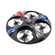 
Four-axis UFO aircraft foam remote control aircraft children's intelligent suspended flying saucer boy luminous toys Automatic obstacle avoidance - 6K pixel aerial photography remote control + hand 1 4 batteries/delivery accessories + remote control battery + tutorial