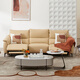 
Zhihuashi First Class Zero-Back Wall Cream Living Room Fabric Ecological Leather Electric Function Sofa 11973 Shuguang Gray (Ecological Leather) Single Person 87cm-Manual Shakeable