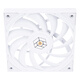 Limin (Thermalright)TL-H12015B TL-H12015 15mm thickness balanced thin fan three-phase six-pole motor 12cm chassis fan TL-H12015W white single-pack [15mm thickness]
