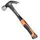 Arrizo hammer claw hammer integrated small hammer tool hammer nail hammer household electric woodworking special one-piece hammer multi-function 0.35kg one-piece claw hammer rubberized handle