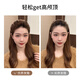 Skin Beauty Leopard Print Teeth High Skull Headband Broken Hair Sorting Plush Anti-Slip Face Wash Versatile Headband Hairpin Women MF8871