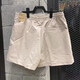 耐克（NIKE）运动裤女裤2025春夏季新款休闲裤梭织透气训练短裤FV6623-020 FV6623-019淡紫色 2XL