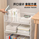 Boundary line bookshelf floor-standing small bookshelf steel storage rack under the table storage rack removable shelf free of installation multi-layer shelf