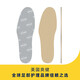 DrScholl Smooth and Healthy United States imported light memory foam anti-odor insoles deodorizing sweat-absorbing and breathable, super soft latex insoles for men