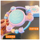 Baby Music Hand Ronte les chansons pour enfants, les histoires d'éclairage, les téléphones portables, les tambours à main, le réconfortant, les jouets pour bébés peuvent être suspendus lors de la sortie. Les chansons des enfants bleus, envoyez une sonnerie pour empêcher la perte de chaîne
