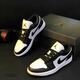 Nike Air Jordan 1 Schwarz-Weiß-Panda Schwulen Frauen komfortable und nicht gleitende AJ1-Paar-Sneaker offizielle authentische schwarze und weiße DC0774-101 35.5 Echte Garantien einer gefälschten Entschädigung für vier