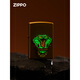 ZIPPO EDGE蛇年限定打火机 zippo打火机官方正版煤油防风蛇年生肖本命年礼物 金蛇【新机无油】DY9902TZ