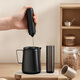 CLITON electric milk frother coffee milk frother storage household milk frother rechargeable mini blender