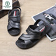 Woodpecker Officiel Vietnamien Rubber Coréen Version des sandales pour hommes décontractées antidérapantes Sandales pour hommes confortables et durables