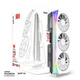 XFX AMD RADEON RX 9070 XT OC Phoenix Nirvana 16GB White New E-Sports Game Design Intelligent Learning Desktop Computer Independent Graphics Card