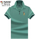 Holzspecker (Tucano) mittleres Gelegenheitseis mit mittlerem Alter Eisseice Herren T-Shirt-Sommerqualität kurzarmiger Revers-Top Polo-Herrenhemd Dad Lose Kurzarm 999 Hellblau L 17084a Empfohlen 120-130jin [Jin gleich 0,5 kg]
