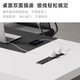 Yusong supervisor desk single boss desk white modern minimalist office manager desk and chair combination office home 1.6m*0.8m boss desk