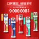 高露洁（Colgate）【孙颖莎同款】欧洲进口耀白去渍直立按压泵式美白牙膏100ml*2