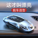 OEMG奔驰钥匙套E300L车C260L扣GLC壳A200L包C200男GLS女GLB适用GLE350 奔驰A款时尚银+盾牌钥匙扣