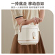 Midea rice cooker, small household mini small capacity, 1-2 people micro-pressure function rice cooker, rice cooker, dormitory electric cooker, one-click operation multi-function pot, Chinese Valentine's gift, non-stick small rice cooker, 1.2L [White Jade Crystal Cauldron]